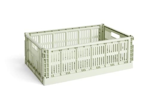 HAY Colour Crate L 34,5 x 53 cm Mint