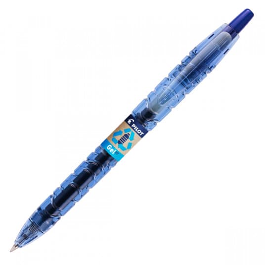 Pilot B2p Begreen - Rulleballpenn - Svart - Gelblekk - 0.7 Mm - Medium - Retraktil