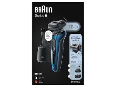 Braun Series 6 Shaver 61 -B7500cc Blu Mn Barbermaskin - Farge: Blå