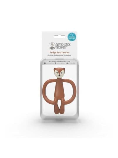 Matchstick Monkey Teething ring Fudge Fox