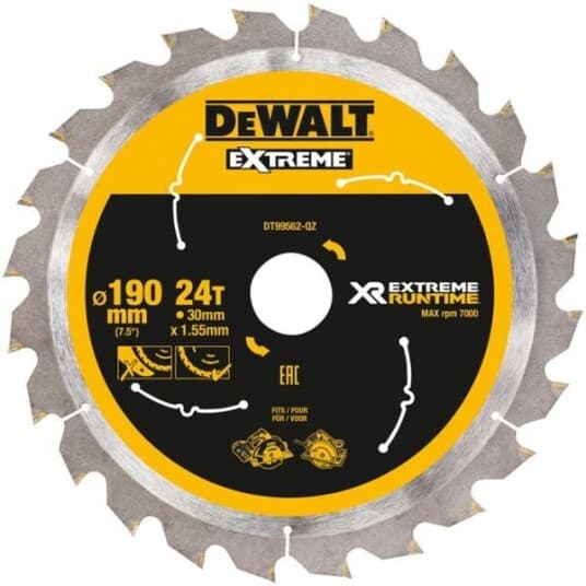 Dewalt DT99562 Sagklinge 24T, Maskintilbehør & forbruk