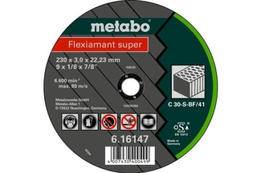 Metabo Flexiamant Super - Skjæreplate - For Kunstig Stein, Natural Stone - 115 Mm