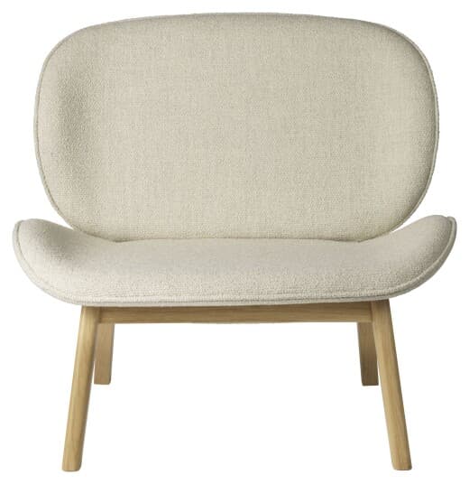 FDB Møbler L32 Suru loungestol Oak nature lacquered-light beige