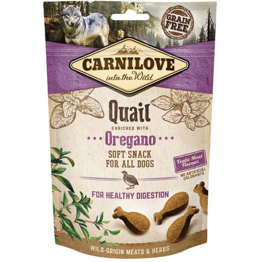 Carnilove Semi Moist Snack Vagtel 200G - (10 Pk/Ps)