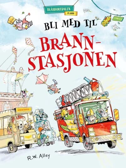 Bli med til brannstasjonen