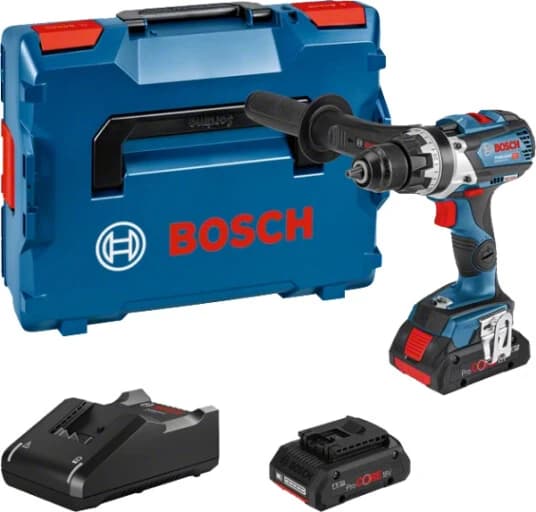 Blå Bosch 18V Bore-/Skruemaskine Gsr 18V-110 C M/2X4,0Ah, Lader Og Kuffert - Solo