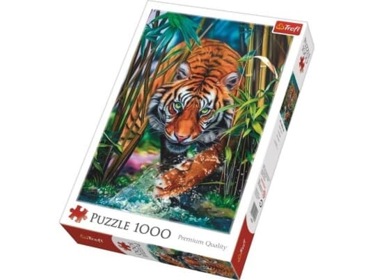 Trefl Puzzle 1000 A Predatory Tiger