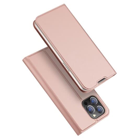 Dux Ducis Dux Ducis Skin Pro Hylsterdeksel Med Klaff Iphone 14 Pro Rosa