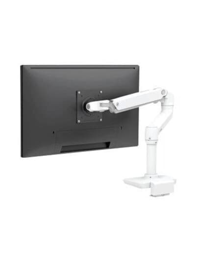 Ergotron Lx - Monteringssett (Leddarm, Stang, Sokkel, Utvidelse, Lavprofils Toppmontert C-Klemme) - Patented Constant Force Technology - For Lcd-Skjerm - Hvit - Skjermstørrelse: Inntil 34" - Skrivebordsmonterbar