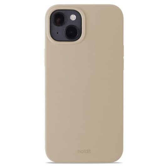 Holdit Silicone, Etui, Apple, Iphone 14 Plus, 17 Cm (6.68"), Beige