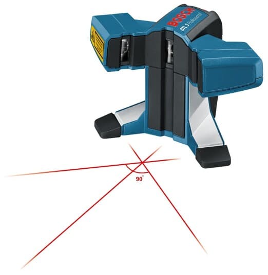 Bosch Professional Gtl 3 Fliselaser Rækkevidde (Max.): 20 M