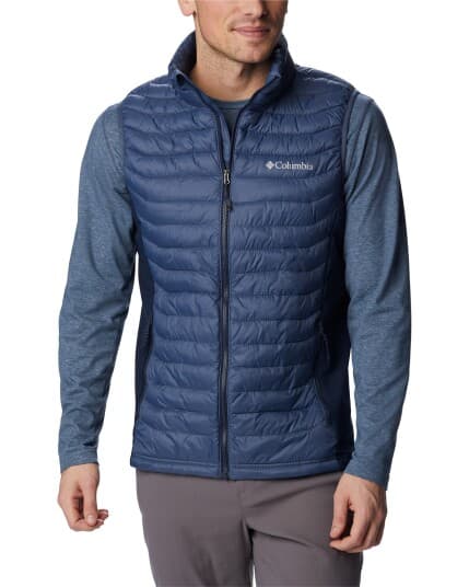 Columbia Powder Pass™ Vest M Dark Mountain (L L)