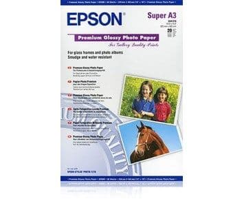 Epson A3+ Premium Glossy Photo Paper 250 20 ark