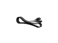 Fractal Design - Strømkabel - 8-Pins Eps12v (Hann) Til 8-Pins +12 V (4+4) (Hann) - 70 Cm - Flat - Svart - For Edison M 550W  Ion+ 860W Platinum  Newton 650W