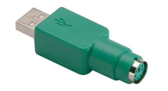 Microconnect - Tastatur / Mus / Usb-Adapter - Ps/2 (Hunn) Til Usb (Hann)