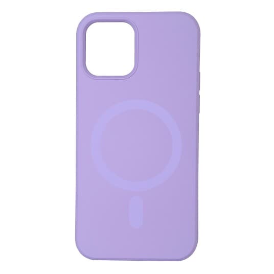 Iphone 12/12 Pro Silicone Mag Back Cover, Purple