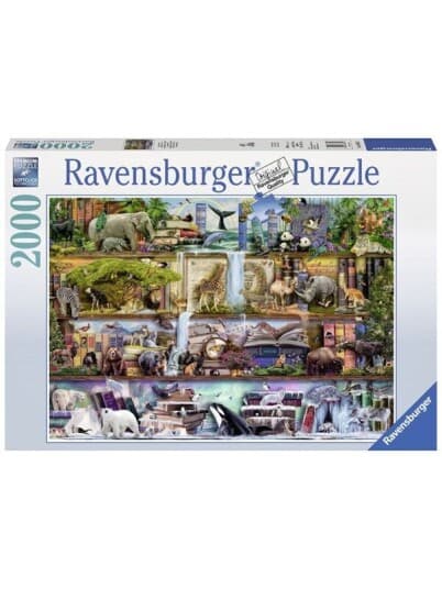 Ravensburger - Amazing Animal Kingdom - Puslespill - 2000 Deler