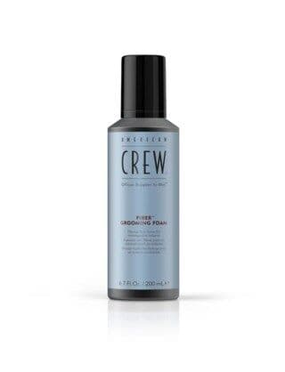 American Crew Fiber Grooming Foam, Hair Mousse, Menn, 200 Ml, Alle Hårtyper, Volumizing / Forstørre, Alle Farger