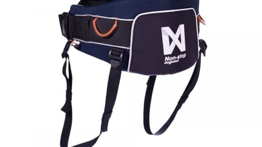 Non-stop dogwear Trekking Belt M, magebelte, hund Blå M