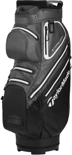 Taylormade Storm Dry Cart Bag - Black/grey/white