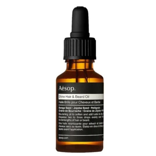 Aesop Shine Hair And Beard Oil - Mand - 25 Ml