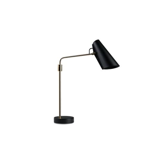 Northern Birdy Swing Bordlampe Sort/ Messing