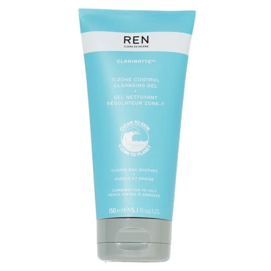 Ren Clean Skincare Clarimatte T-Zone Soothing And Toning Cleansing Gel 150 Ml