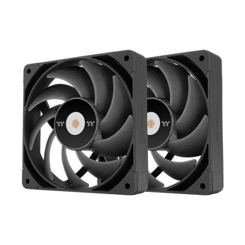 Thermaltake TOUGHFAN Pro 12 PC Cooling Fan 2Pack Fan 12025 PWM 500~2000rpm Black