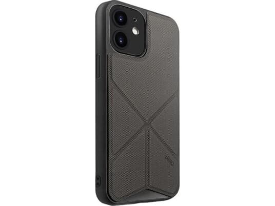 Uniq Uniq Etui Transforma Apple Iphone 12 Mini Szary/Charcoal Grey