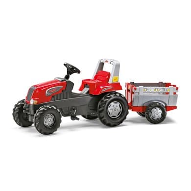 Rolly Toys Tractor Junior Rød Med Henger 800261 (5800261)