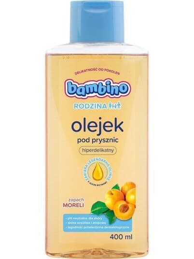 Nivea Bambino Family Hyperdelikat Dusjolje - Aprikosduft 400Ml