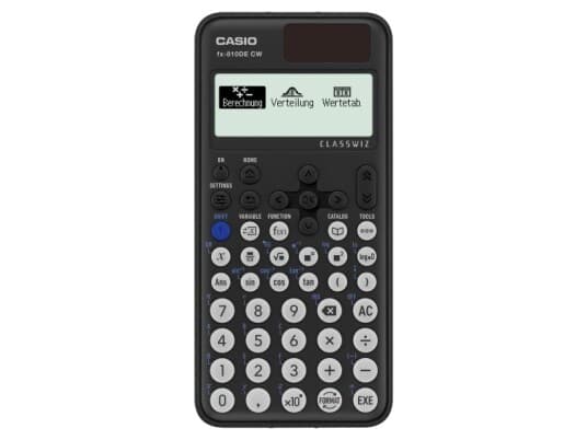 Casio Fx-810De Cx, Lomme, Vitenskaplig, 12 Sifre, Batteri, Sort