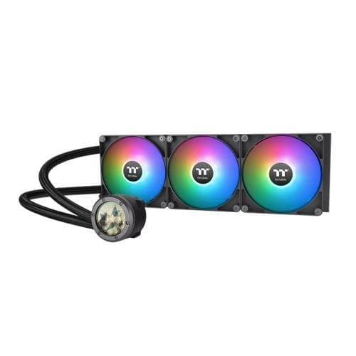 Thermaltake Th420 V2 Ultra Argb Sync - Væskekjølesystem For Prosessor - Radiatorstørrelse: 420 Mm - (For: Lga1156, Am2, Am2+, Am3, Lga1155, Am3+, Lga2011, Fm1, Fm2, Lga1150, Lga2011-3, Lga1151, Am4, Lga2066, Lga1200, Lga1700, Am5) - Kobber - 140 Mm