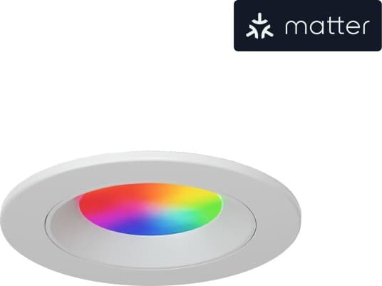 Nanoleaf Essentials Matter - Forenket Søkelys - Led - 6 W - 16 Millioner Farger / Avstembar Hvitt - 2700-6500 K