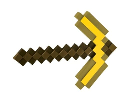 Disguise - Minecraft Gold Pickaxe (112299) /Dress Up