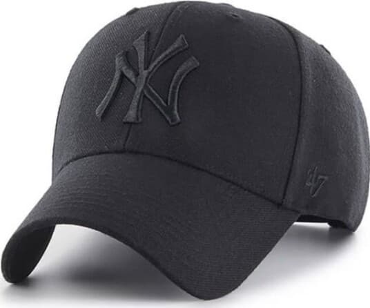 47Brand New York Yankees Cap Svart S. Universal (B-Mvpsp17wbp-Bkb)