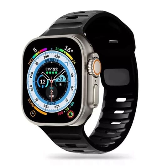 Tech-Protect Pasek Tech-Protect Iconband Line Apple Watch 4/5/6/7/Se/8/Ultra 44/45/49Mm Black