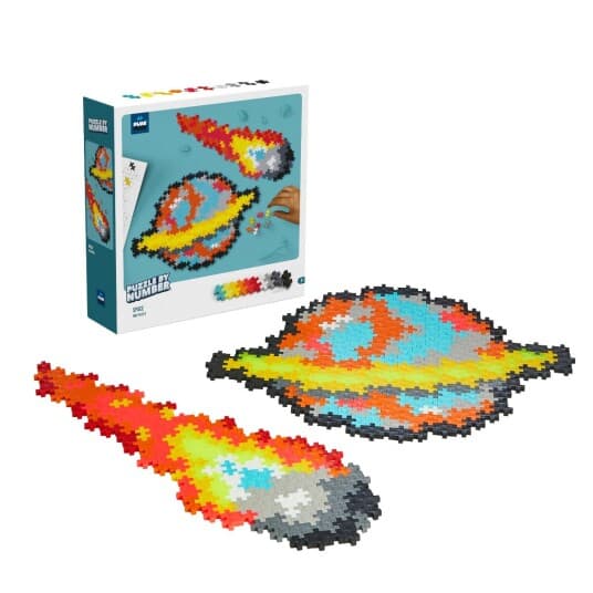 Plus-Plus Puzzle By Number Space 500Pcs