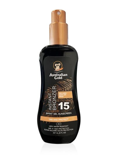 Australian Gold Spray Gel Instant Bronzer Spf15 - - 237 Ml