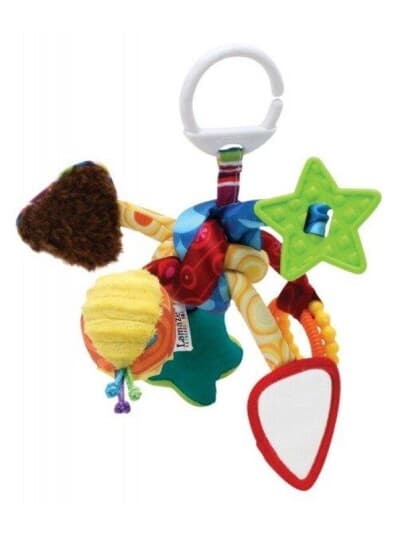 Lamaze Tug Play Knot, Gutt/Jente, Plysh, Flerfarget