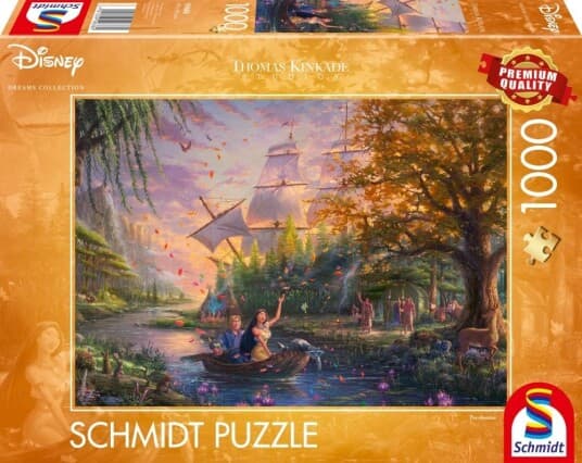 Schmidt Spiele Disney Pocahontas, 1000 Stykker, Tegneserier