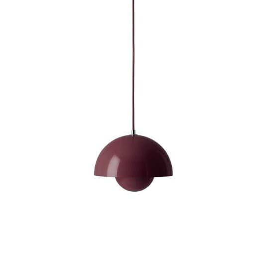 &Tradition FlowerPot VP1 pendel Dark plum