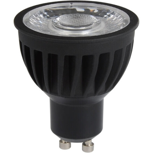 Namron Led Pære 6W 2700K Matt Sort GU10