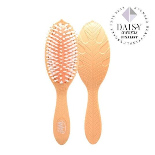 Wet Brush Wetbrush Go Green™ Treatment & Shine Hårbørste Med Villsvinbust Og Naturlige Oljer, Oransje