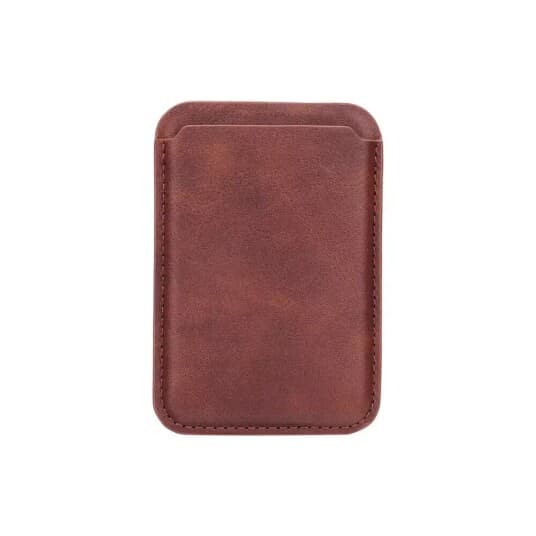 Onsala Magnetic Cardholder Brown