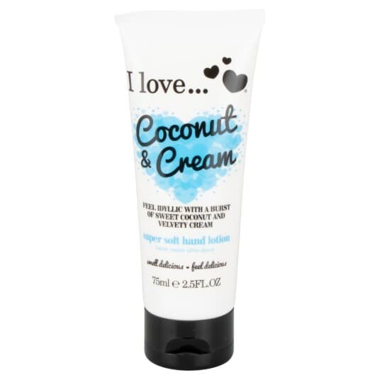 I Love Super Soft Hand Lotion Coconut & Cream 75Ml