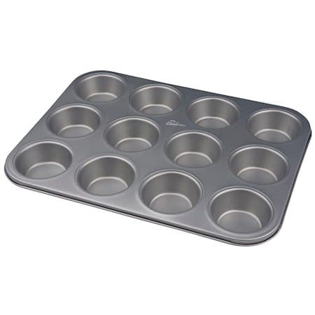 Patisse Muffinsform 12 Stk 35 Cm Sølv Universal Topp