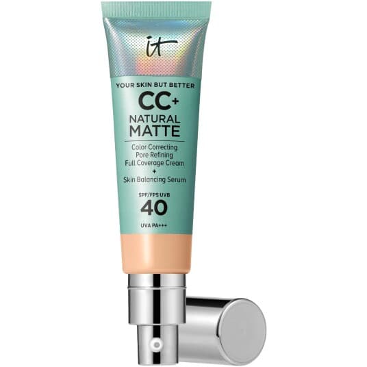 It Cosmetics CC+ Cream Natural Matte Foundation For Oily Skin SPF