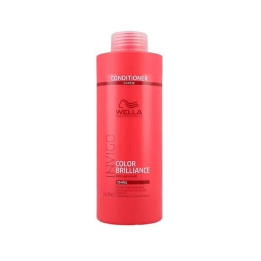 Balsam For Tykt/Grovt Farget Hår Wella Professionals Invigo Color Brilliance, 1000Ml