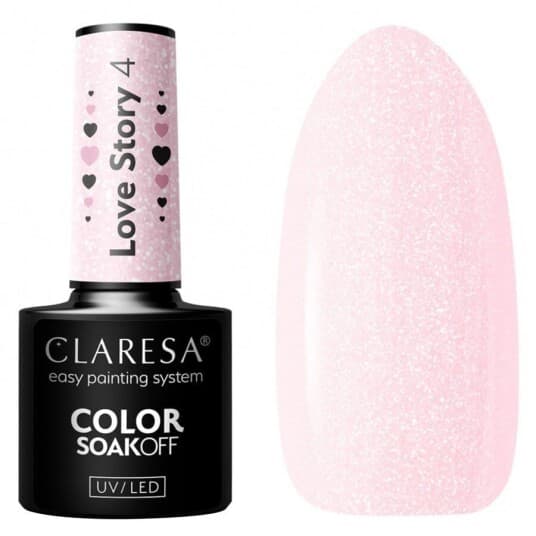 Activeshop Claresa Hybrid Neglelakk Love Story 4 - 5G